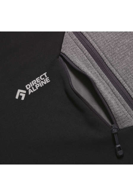 Fotogalerie Pánská sportovní mikina MALLET black/anthracite