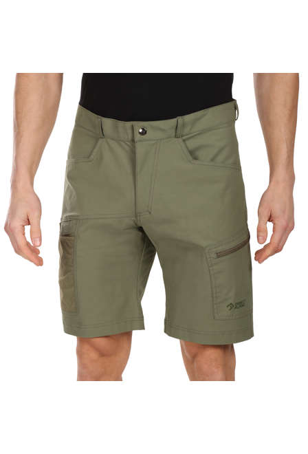 Fotogalerie Pánské outdoorové šortky MORDOR SHORTS ochre/khaki
