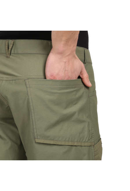 Fotogalerie Pánské outdoorové šortky MORDOR SHORTS ochre/khaki