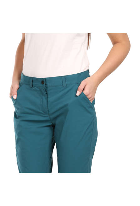 Fotogalerie Dámské outdoorové kalhoty ALARO LADY emerald