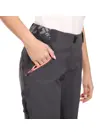 Fotogalerie Dámské outdoorové kalhoty REBEL LADY anthracite/coral