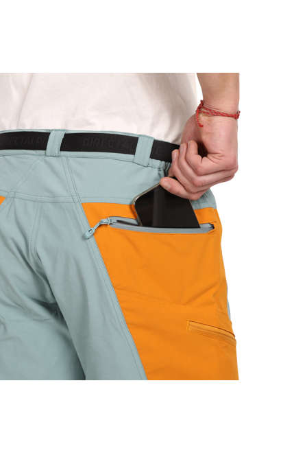 Fotogalerie Pánské turistické šortky VULCAN SHORTS ochre