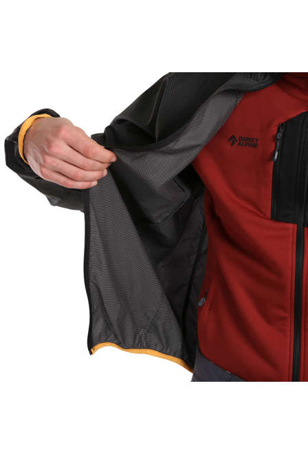 Fotogalerie Pánská outdoorová bunda ZERO anthracite/ocean