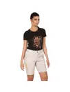 Fotogalerie Dámské outdoorové kraťasy ALARO SHORTS LADY palisander/brick