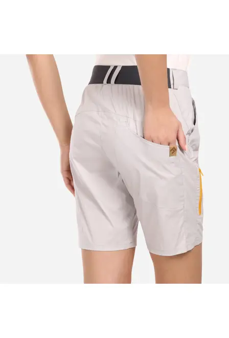 Fotogalerie Dámské outdoorové kraťasy ALARO SHORTS LADY palisander/brick