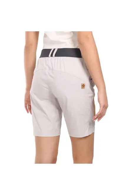 Fotogalerie Dámské outdoorové kraťasy ALARO SHORTS LADY palisander/brick