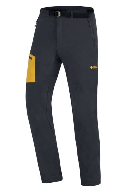 Fotogalerie Pánské outdoorové kalhoty CRUISE anthracite/mango
