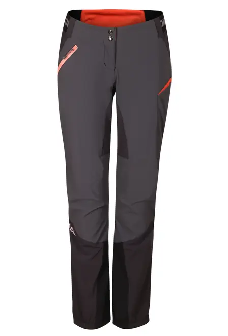 Fotogalerie Dámské outdoorové kalhoty REBEL LADY anthracite/coral