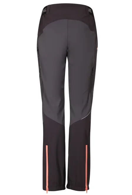 Fotogalerie Dámské outdoorové kalhoty REBEL LADY anthracite/coral