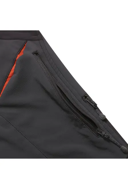 Fotogalerie Dámské outdoorové kalhoty REBEL LADY anthracite/coral