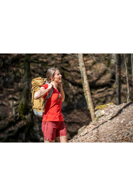 Fotogalerie Dámské outdoorové triko SONORA LADY brick (Brand)