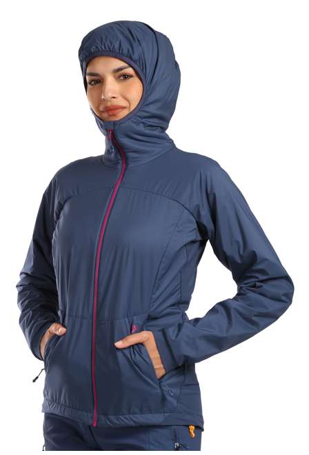Fotogalerie Dámská outdoorová bunda BORA LADY navy