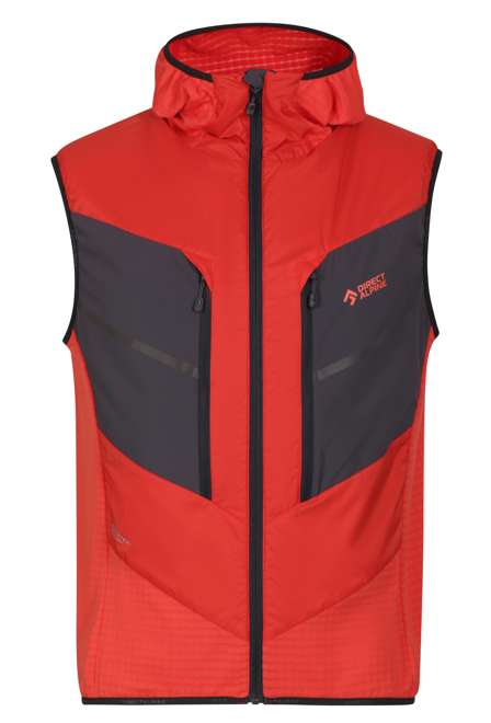 Fotogalerie Pánská outdoorová vesta ALPHA VEST brick/anthracite