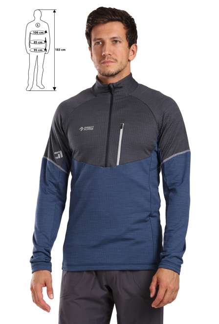 Fotogalerie Pánský pullover CIMA navy/anthracite