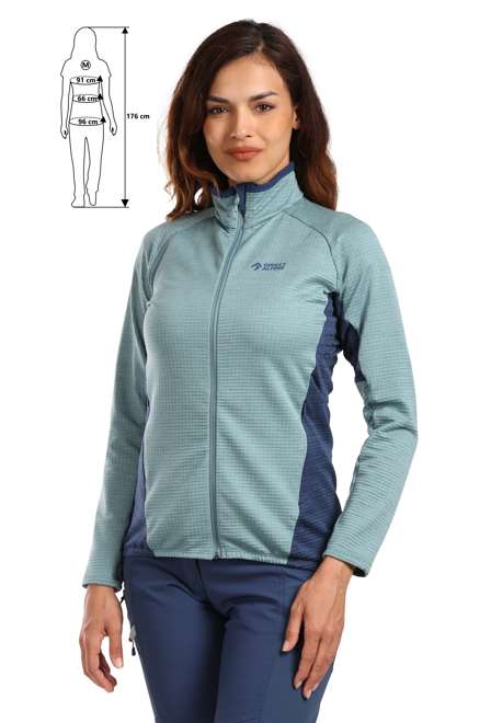 Fotogalerie Dámská fleecová mikina SELLA LADY arctic/navy