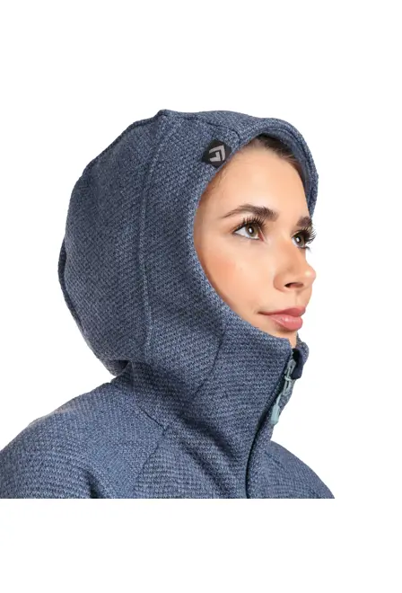 Fotogalerie Dámská outdoorová mikina ALASKA LADY navy