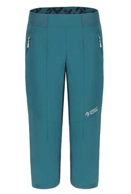 Fotogalerie Dámské lezecké kalhoty CERVINO LADY 3/4 emerald