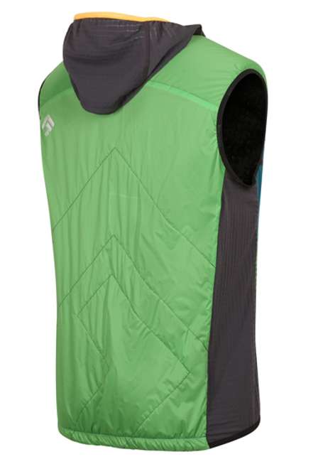 Fotogalerie Pánská outdoorová vesta ALPHA VEST green/emerald