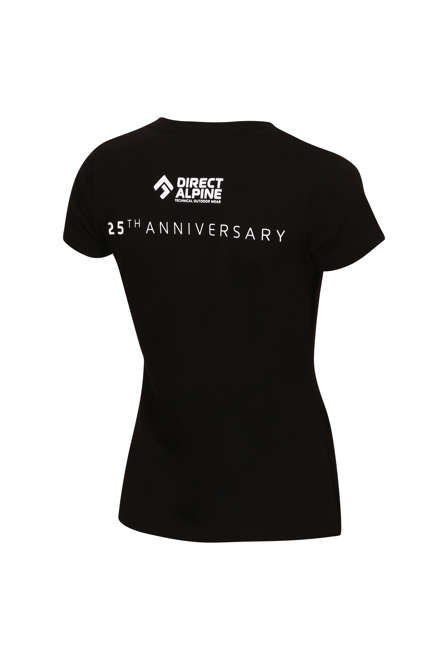 Fotogalerie Dámské triko FURRY LADY 25 black (anniversary)